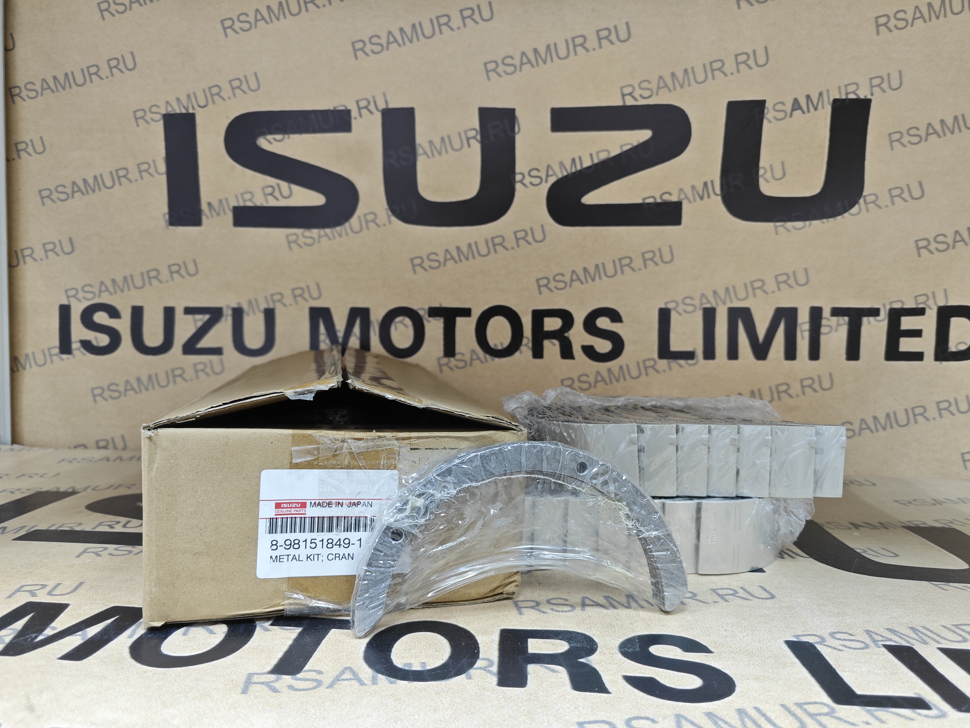 Вкладыш коленвала 8981518491 8976067090